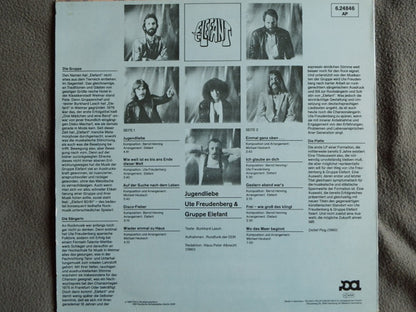 Ute Freudenberg & Gruppe Elefant : Jugendliebe (LP, Album)