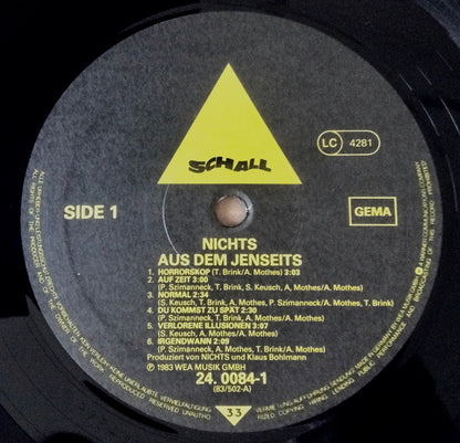 Nichts : Aus Dem Jenseits (LP, Album)