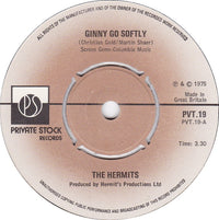 Herman's Hermits : Ginny Go Softly (7", Single)