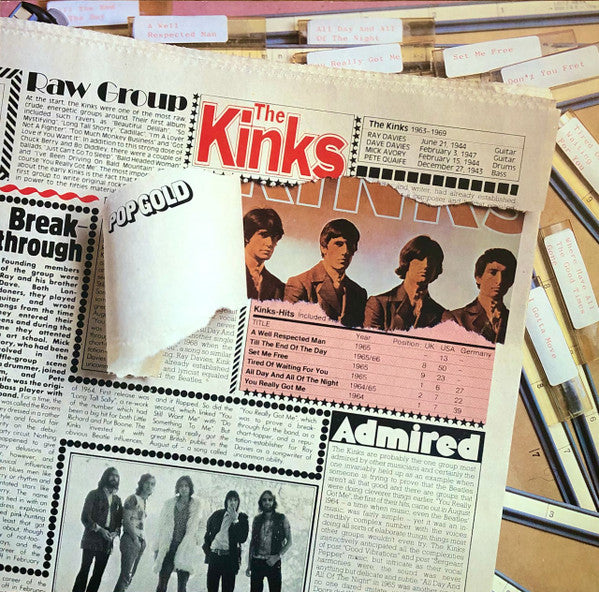 The Kinks : Pop Gold (LP, Comp, Club, RE)