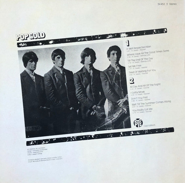 The Kinks : Pop Gold (LP, Comp, Club, RE)
