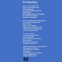 Pet Shop Boys : It's A Sin (12", Maxi)