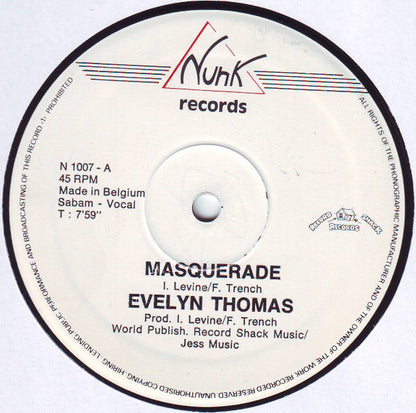 Evelyn Thomas : Masquerade (12")