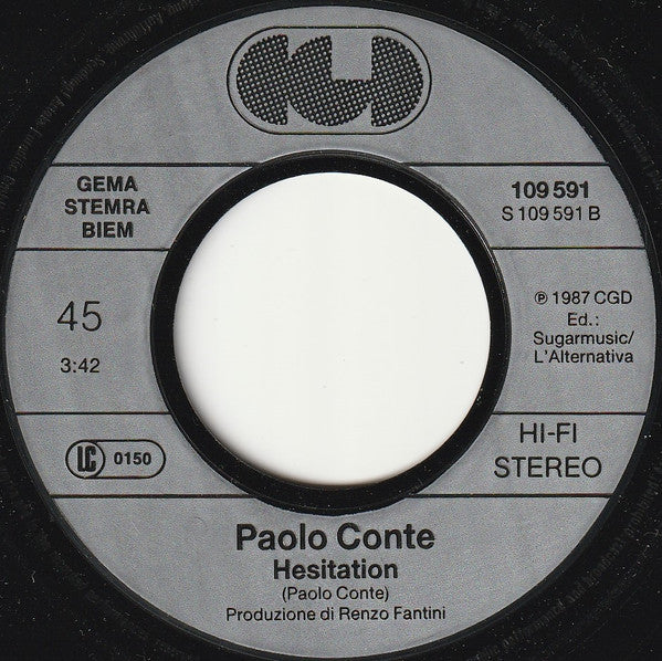 Paolo Conte : Max (7", Single)