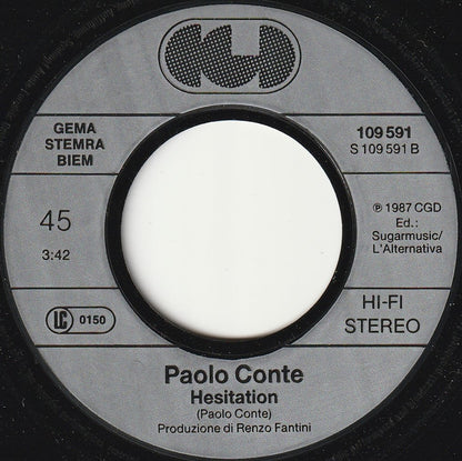 Paolo Conte : Max (7", Single)
