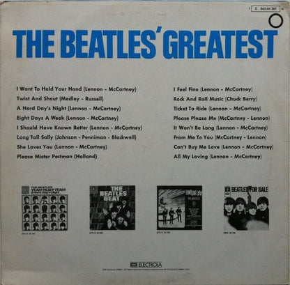 The Beatles : The Beatles' Greatest (LP, Comp, RE, Cir)