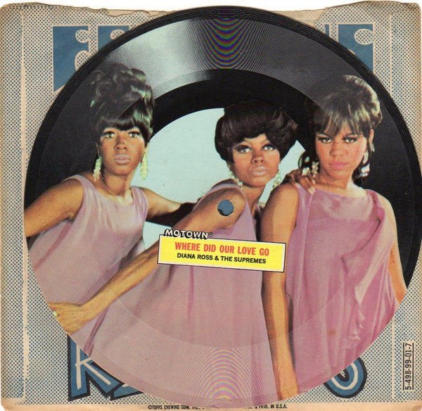 Diana Ross & The Supremes* : Where Did Our Love Go (Flexi, 7", S/Sided, Card)