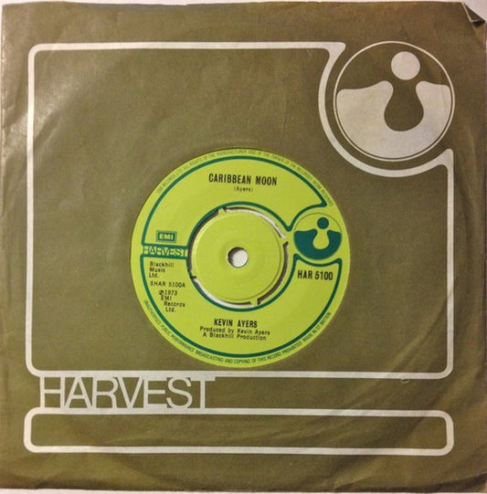 Kevin Ayers : Caribbean Moon (7", Single, RE)