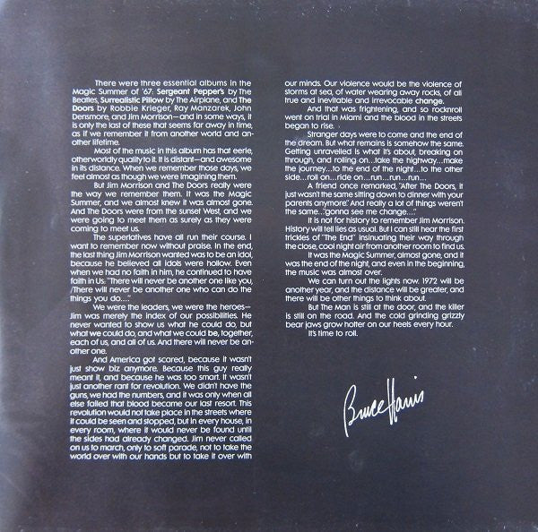 The Doors : Weird Scenes Inside The Gold Mine (2xLP, Comp, Gat)