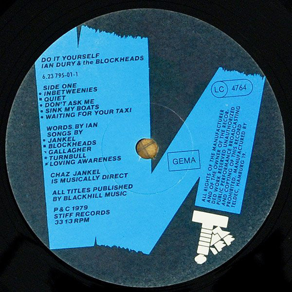 Ian Dury & The Blockheads* : Do It Yourself (LP, Album)