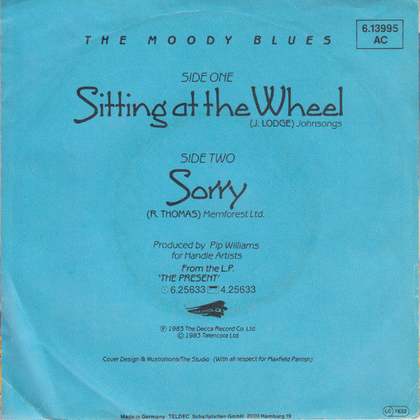 The Moody Blues : Sitting At The Wheel (7", Single)