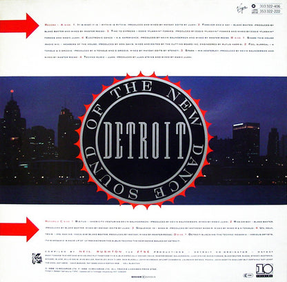Various : Techno · The New Dance Sound Of Detroit (2xLP, Comp)