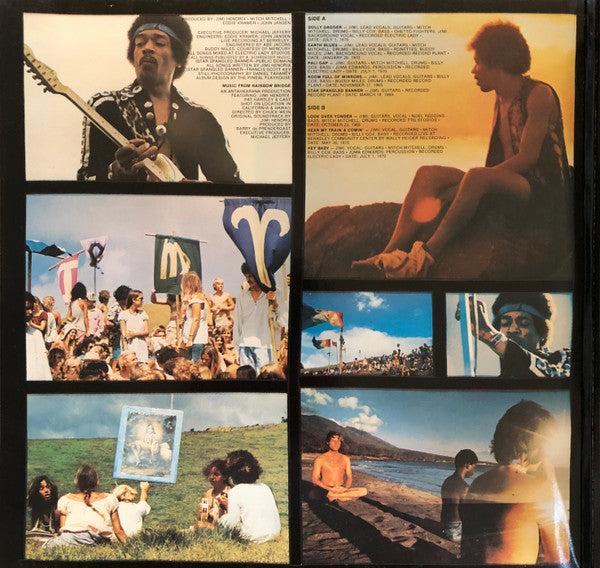 Jimi Hendrix : Rainbow Bridge (Original Motion Picture Sound Track) (LP, Album, RE, Gat)