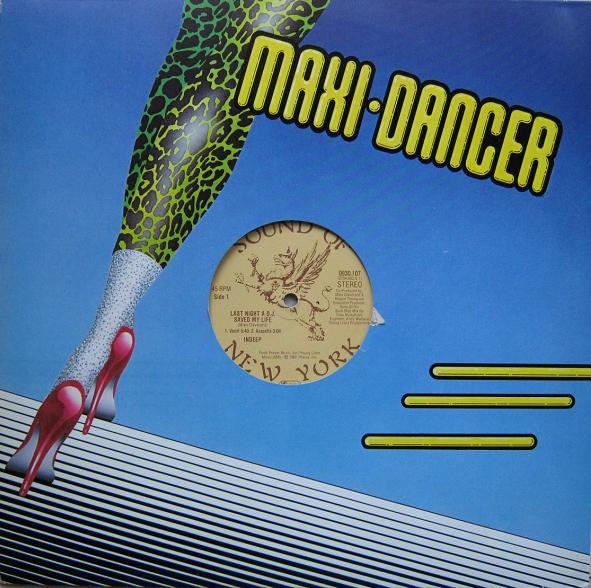 Indeep : Last Night A D.J. Saved My Life (12")