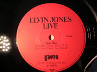 Elvin Jones : Live (LP, Album, RE)