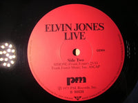 Elvin Jones : Live (LP, Album, RE)
