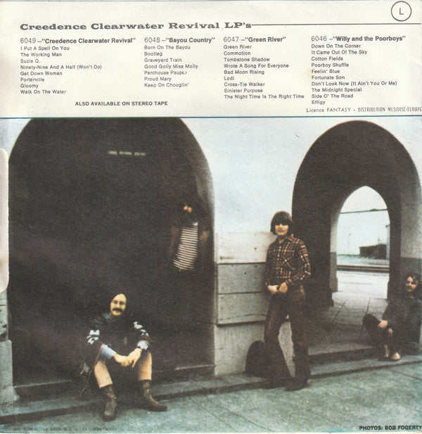 Creedence Clearwater Revival : Run Through The Jungle / Up Around The Bend (7", Single)