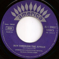 Creedence Clearwater Revival : Run Through The Jungle / Up Around The Bend (7", Single)