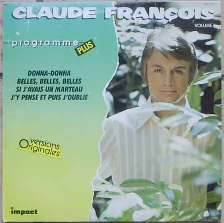 Claude François : Programme Plus Volume 1 (LP, Comp)