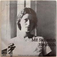 Jasmine Bonnin : Mit Siebzehn (7", Single)