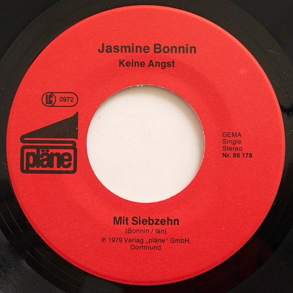 Jasmine Bonnin : Mit Siebzehn (7", Single)