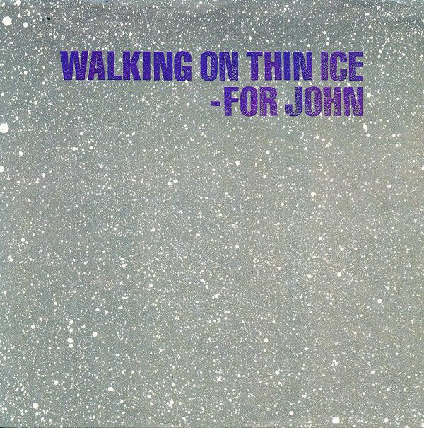 Yoko Ono : Walking On Thin Ice - For John (7", Spe)