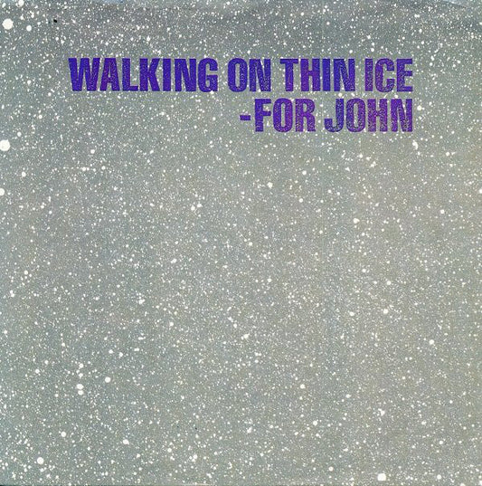 Yoko Ono : Walking On Thin Ice - For John (7", Spe)