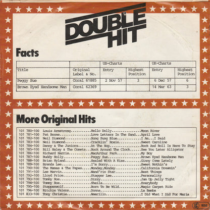 Buddy Holly : Peggy Sue / Brown Eyed Handsome Man (7", Single)