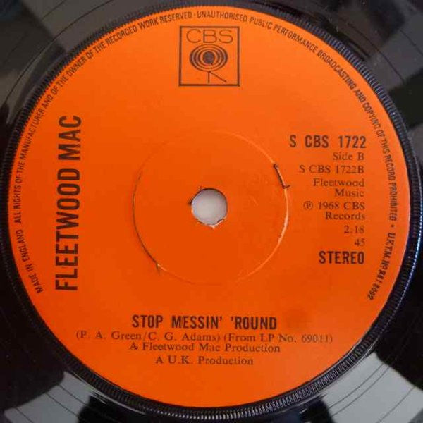 Fleetwood Mac : Black Magic Woman (7", Single, RE, Sol)