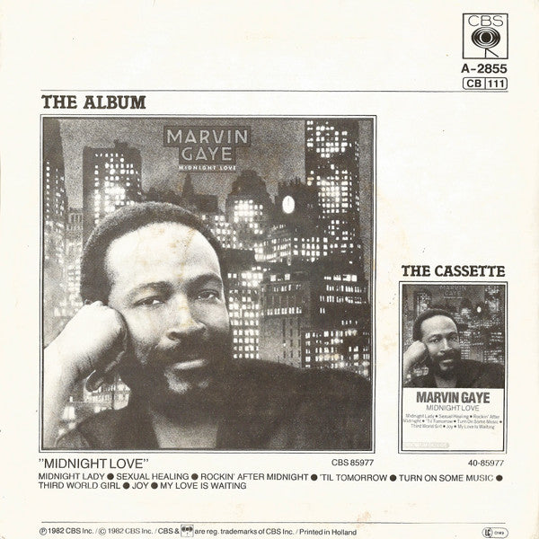 Marvin Gaye : Sexual Healing (7", Single, Lar)