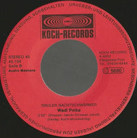 Tiroler Nachtschwärmer : Mit Den Hühnern Schlafen Gehn (7", Single)