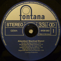 Manfred Mann : Attention! Manfred Mann! (LP, Comp, RE)