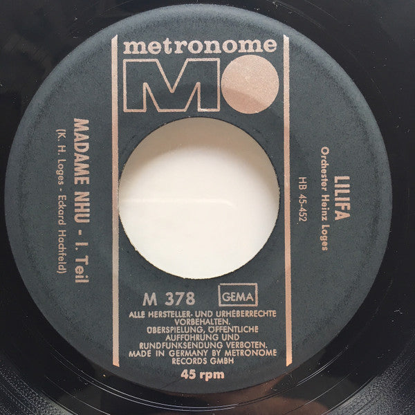 Lilifa : Madame Nhu (7", Single)