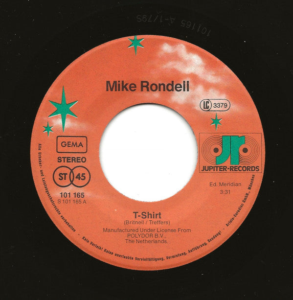Mike Rondell : T-Shirt (7", Single)