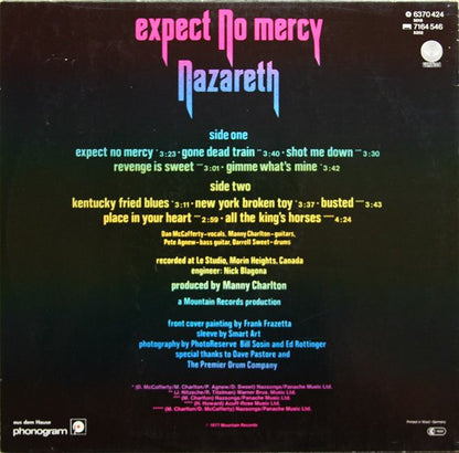 Nazareth (2) : Expect No Mercy (LP, Album)