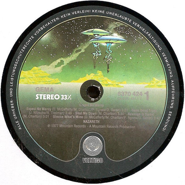 Nazareth (2) : Expect No Mercy (LP, Album)