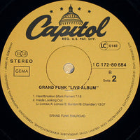 Grand Funk* : Live Album (2xLP, Album, RE)