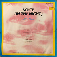 Martinelli : Voice (In The Night) (12")