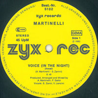 Martinelli : Voice (In The Night) (12")