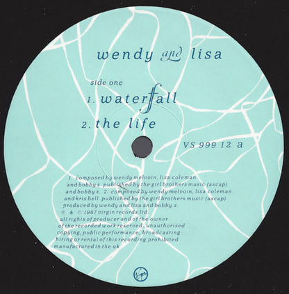 Wendy And Lisa* : Waterfall (12", Single)