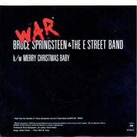 Bruce Springsteen & The E Street Band* : War (7", Single, Styrene, Pit)