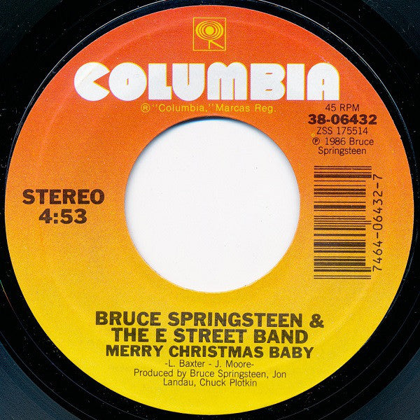 Bruce Springsteen & The E Street Band* : War (7", Single, Styrene, Pit)