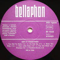 Ike & Tina Turner : Get It Together (LP, Comp, RE)