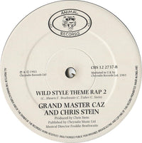 Grand Master Caz* & Chris Stein : Wild Style Theme Rap (12", Single)