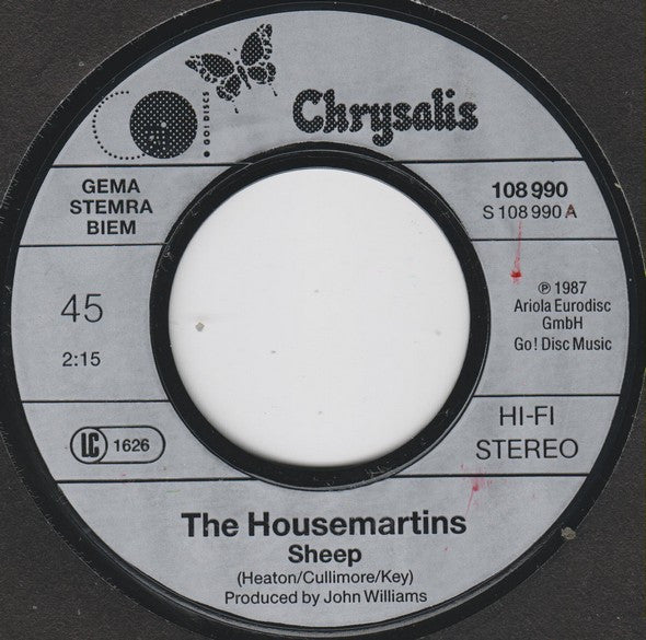 The Housemartins : Sheep (7", Single)