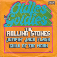 The Rolling Stones : Jumpin' Jack Flash / Child Of The Moon (7", Single, RE)