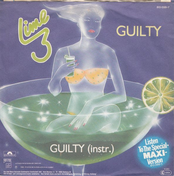 Lime (2) : Guilty (7", Single)