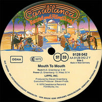 Lipps, Inc. : Mouth To Mouth (LP, Album)