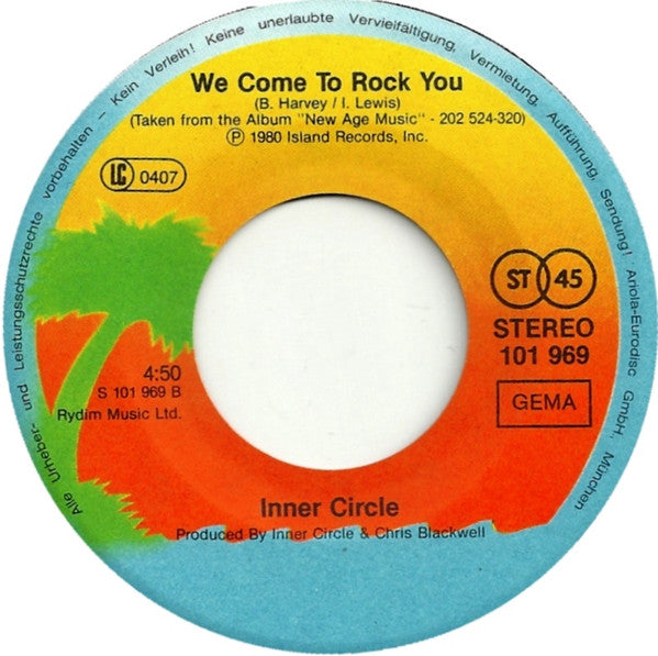 Inner Circle : Summer In The City (7", Single)