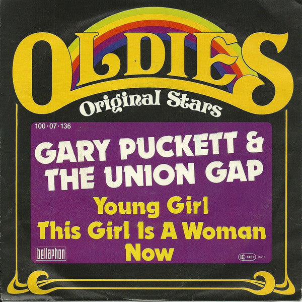 Gary Puckett & The Union Gap : Young Girl / This Girl Is A Woman Now (7", Single)